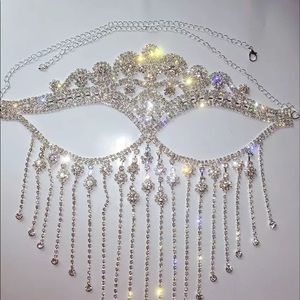 Bridal Crystal Mask
